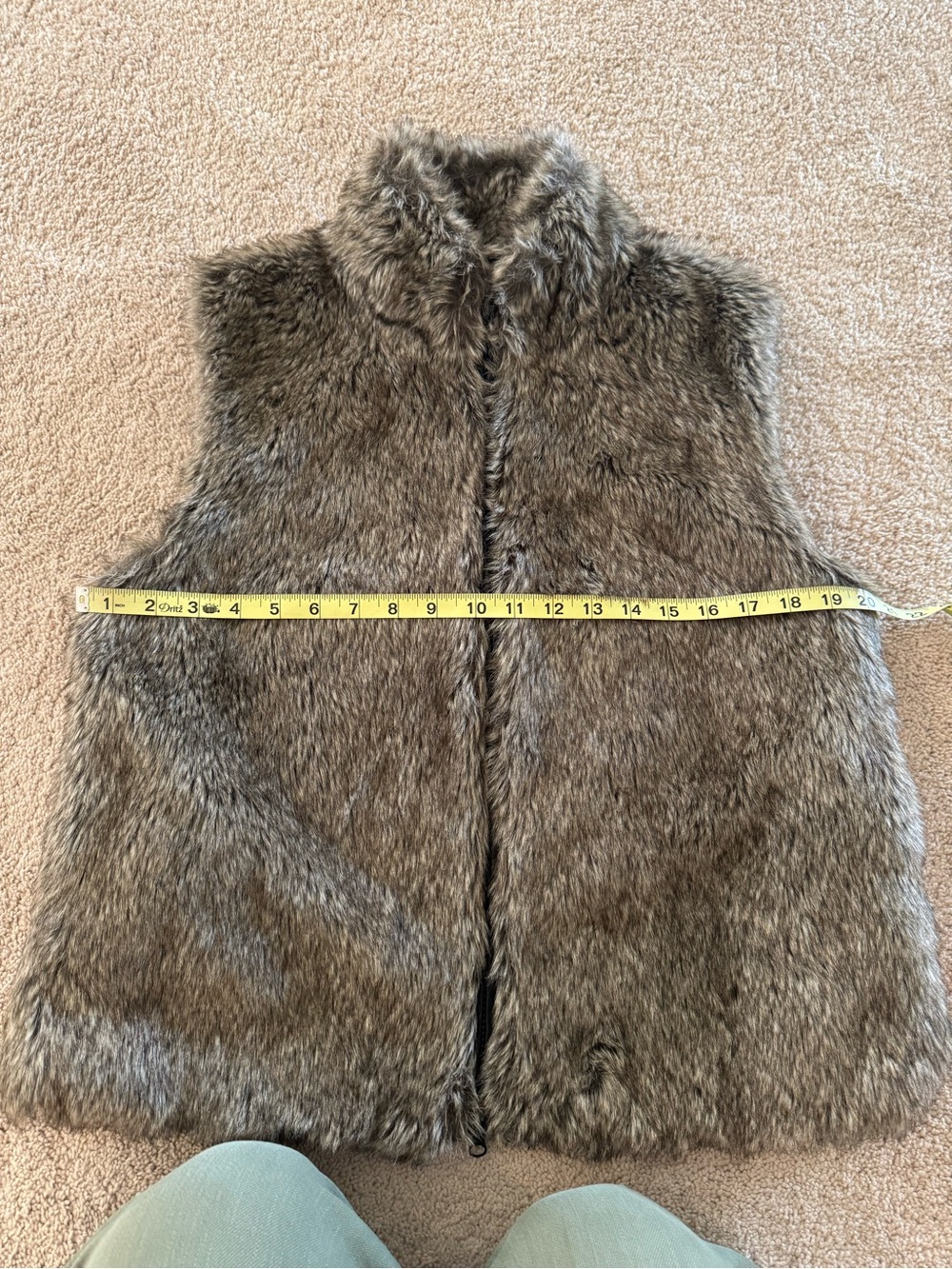 Arianna by Howard’s Faux Fur Vest - Picture 8 of 12